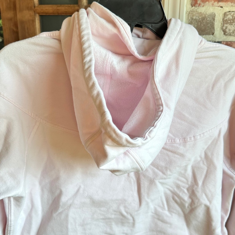 Yogalicious Cloud Plush Ivy Jacket Women Pink Full Zip Hooded Sweatshirt Large - Picture 3 of 6
